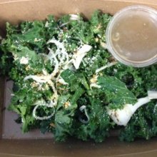 Gluten-free kale salad from El Vez